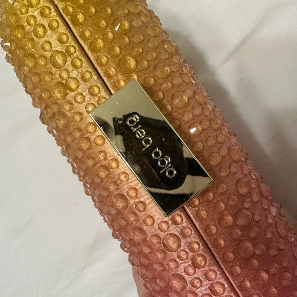 Aurora Hot Fix Crystal Clutch In Sunset - Picture 2 of 7